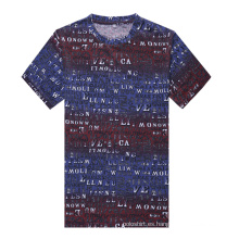 Camiseta llena de encargo de la impresión de los hombres calientes de los EEUU de la venta